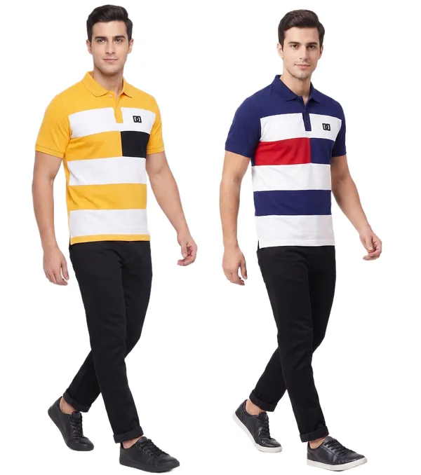 Premium_Quality_Polo_T-Shirt_For_Men'S_(_Pack_Of_2)