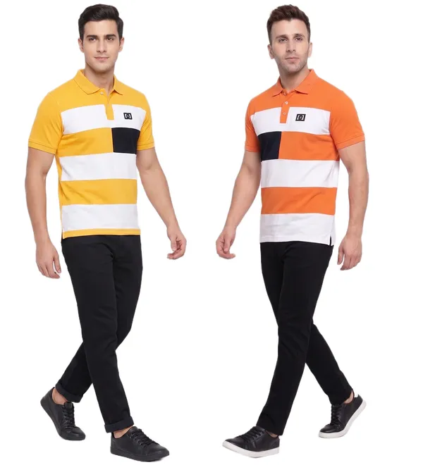 Premium_Quality_Polo_T-Shirt_For_Men'S_(_Pack_Of_2)