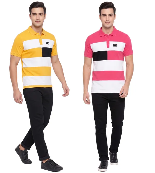 Premium_Quality_Polo_T-Shirt_For_Men'S_(_Pack_Of_2)