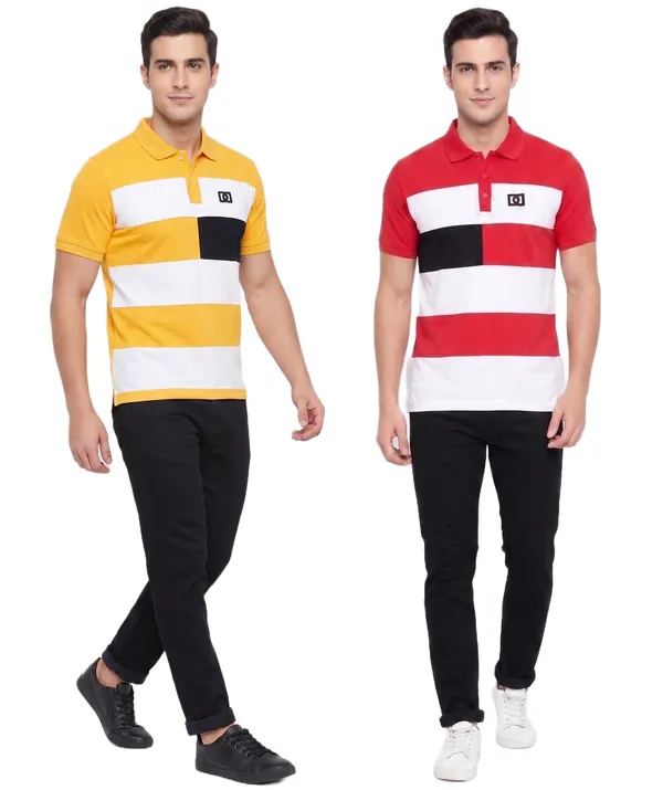 Premium_Quality_Polo_T-Shirt_For_Men'S_(_Pack_Of_2)