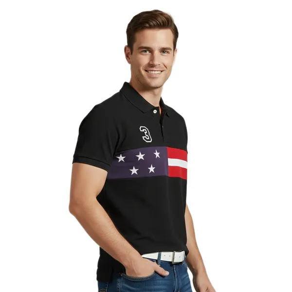 Men'S_Color-Block_Polo_T-Shirt