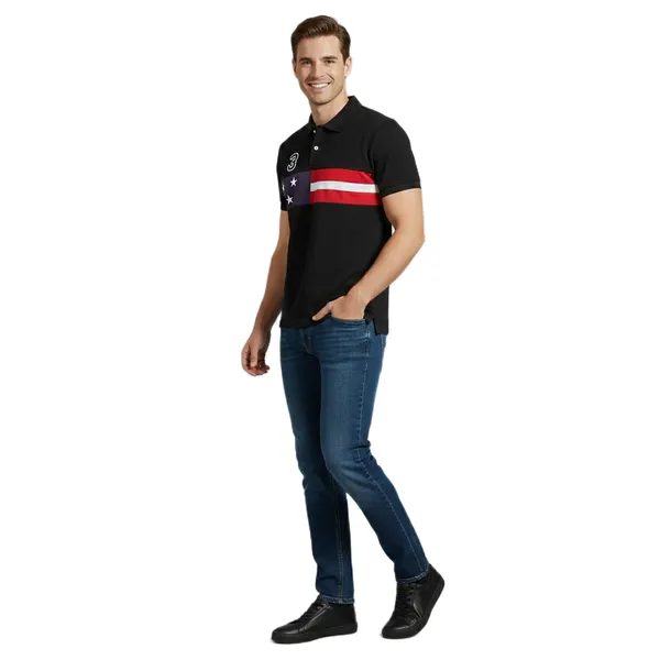 Men'S_Color-Block_Polo_T-Shirt