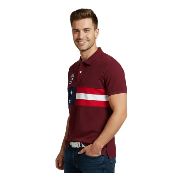 Men'S_Color-Block_Polo_T-Shirt