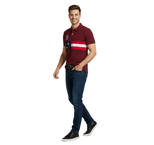 Men'S_Color-Block_Polo_T-Shirt