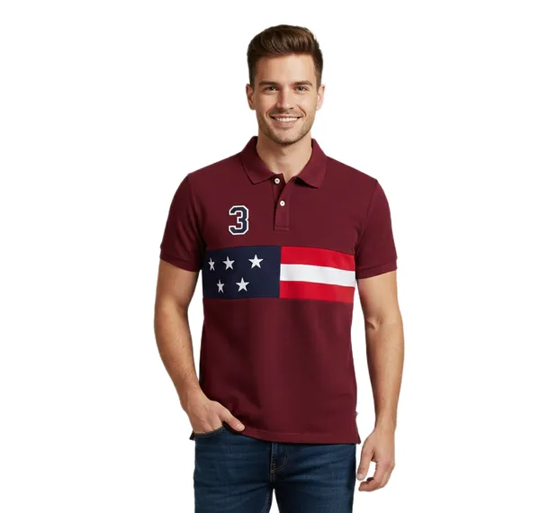 Men'S_Color-Block_Polo_T-Shirt