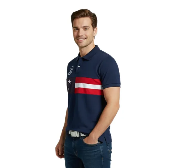 Men'S_Color-Block_Polo_T-Shirt