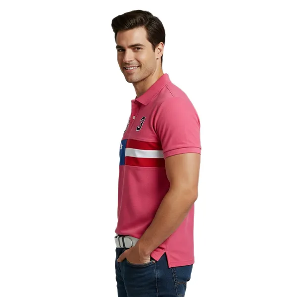 Men'S_Color-Block_Polo_T-Shirt