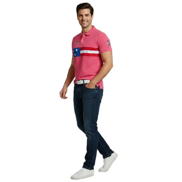 Men'S_Color-Block_Polo_T-Shirt