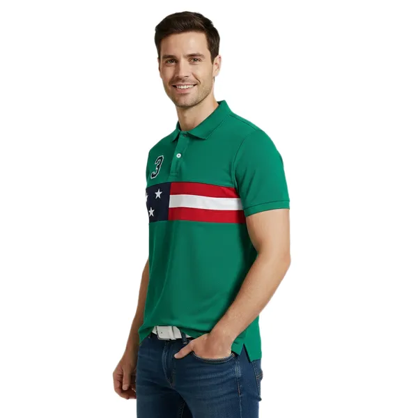 Men'S_Color-Block_Polo_T-Shirt