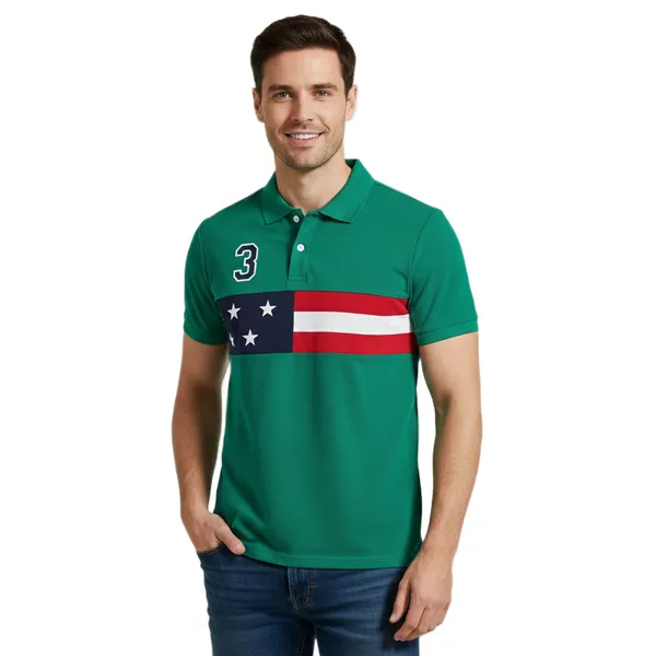 Men'S_Color-Block_Polo_T-Shirt
