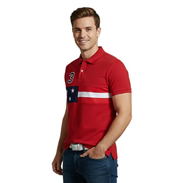 Men'S_Color-Block_Polo_T-Shirt