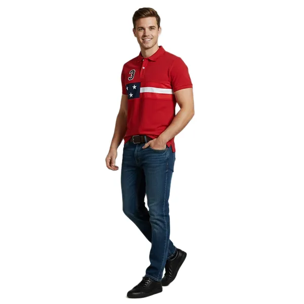 Men'S_Color-Block_Polo_T-Shirt