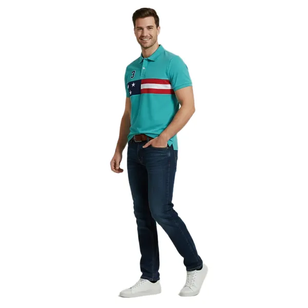 Men'S_Color-Block_Polo_T-Shirt