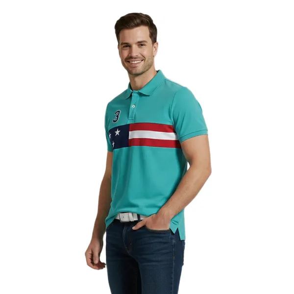 Men'S_Color-Block_Polo_T-Shirt