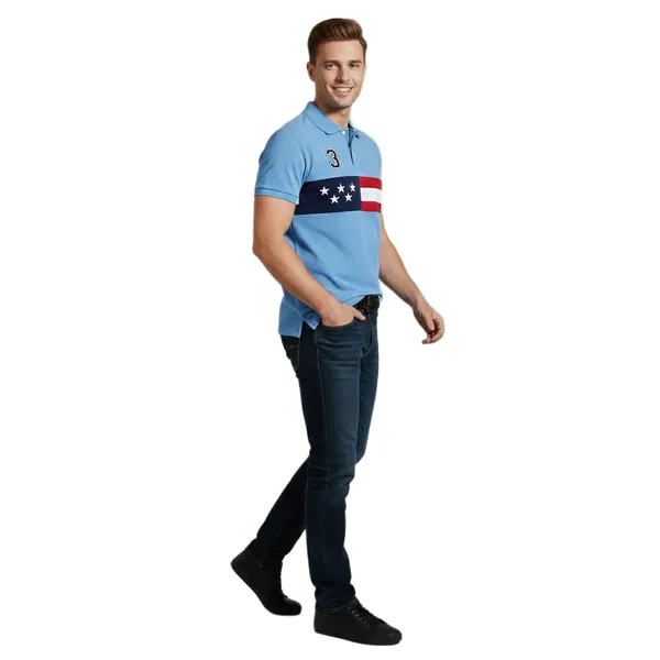 Men'S_Color-Block_Polo_T-Shirt