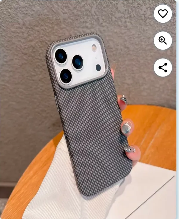 Grey_Textured_Fabric_Camera_Protection_Phone_Case