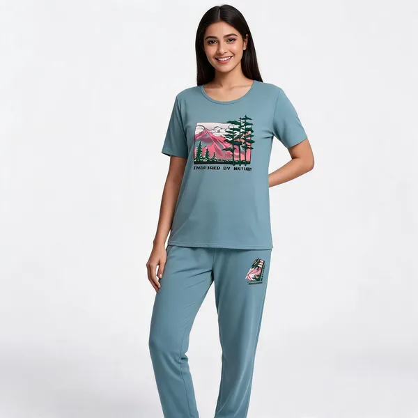 Sea_Green_Cotton_Lycra_Graphic_Print_Relaxed_Night_Suit_For_Women