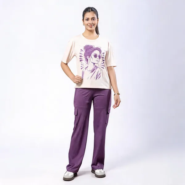 Beige_Purple_Cotton_Lycra_Printed_Cargo_Co-Ord_Set_For_Women