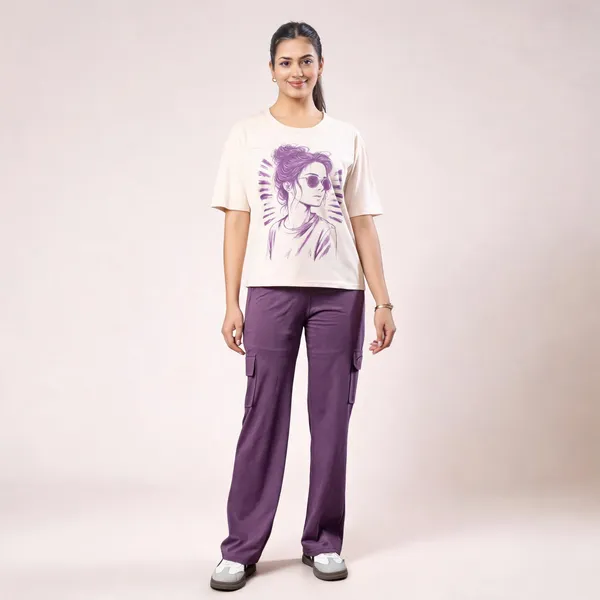 Beige_Purple_Cotton_Lycra_Printed_Cargo_Co-Ord_Set_For_Women