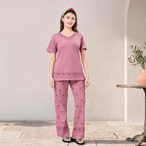 Pink_Cotton_Lycra_Relaxed_Printed_Night_Suit_For_Women
