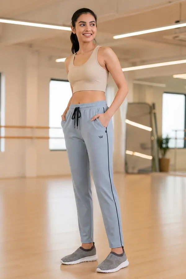 Black_And_Grey_Cotton_Blend_Side_Piping_Activewear_Track_Pants_For_Women