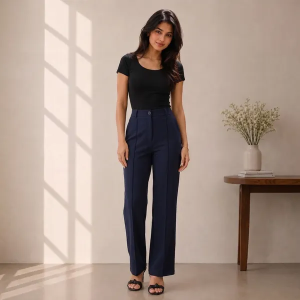 Navy_Blue___High_Waist_Wide_Leg_Trousers_For_Women