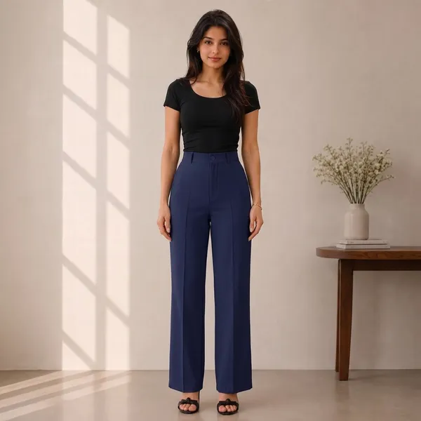 Navy_Blue___High_Waist_Wide_Leg_Trousers_For_Women