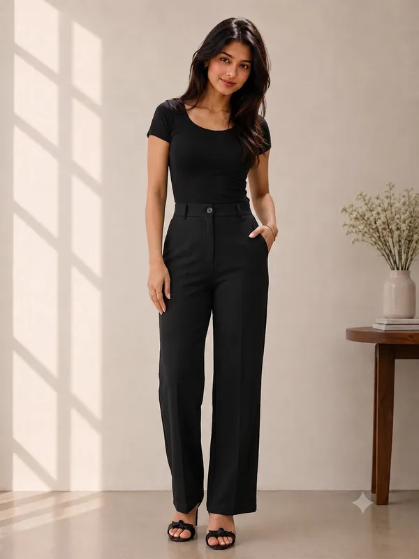 Black___High_Waist_Wide_Leg_Trousers_For_Women