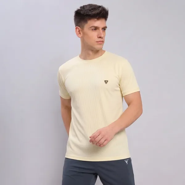 Cream___Regular_Fit_Round_Neck_T-Shirt_For_Men