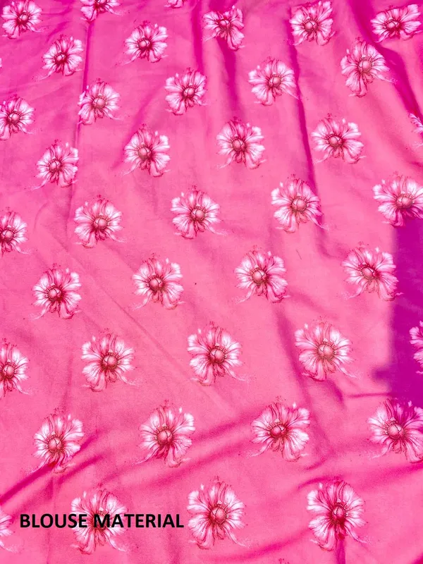 Pink_Pure_Georgette_Saree_Matching_Blouse_Piece_For_Women