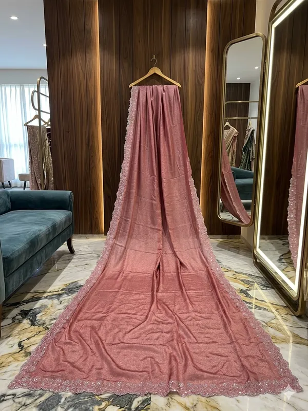 Pink_Mulberry_Silk_Saree_Matching_Blouse_Piece_For_Women