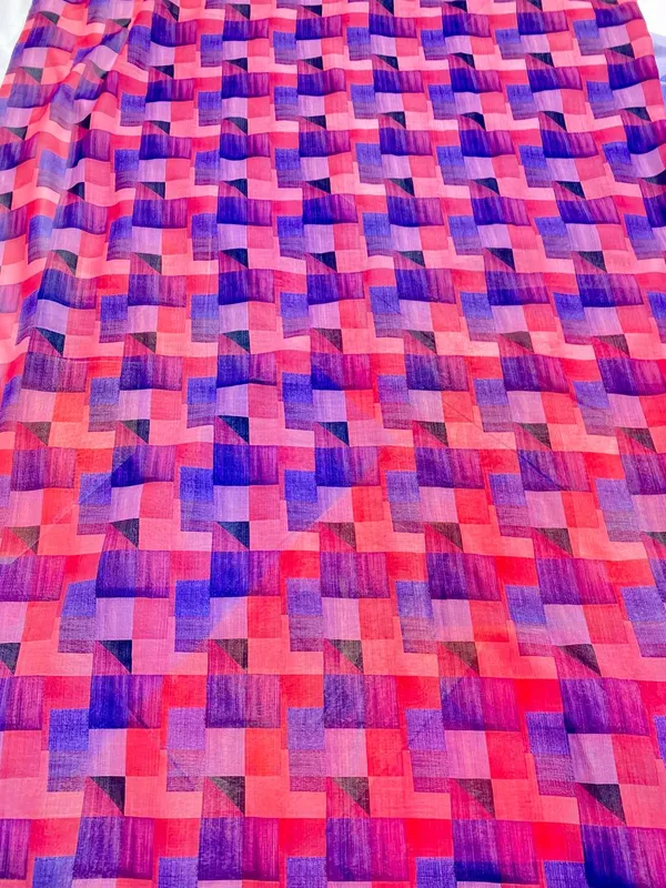 Pure_Georgette_Saree_Matching_Blouse_Piece_For_Women