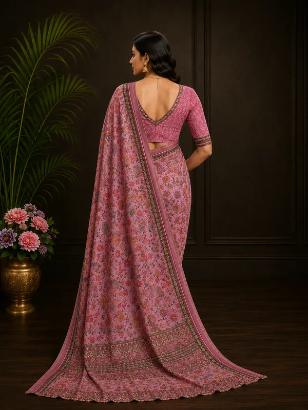 Pure_Jamdhani_Cotton_Saree_Matching_Blouse_Piece_For_Women