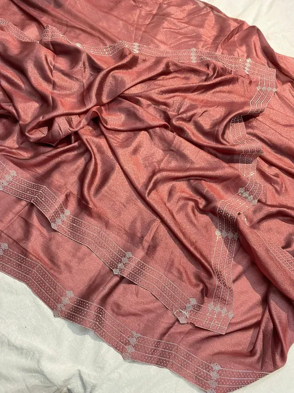 Dusty_Rose_Mulberry_Silk_Saree_Matching_Blouse_Piece_For_Women