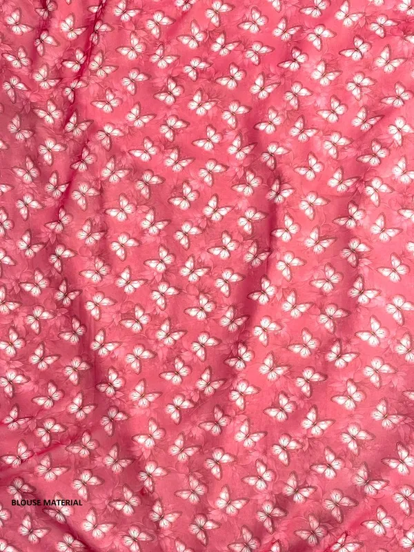 Pink_Pure_Georgette_Saree_Matching_Blouse_Piece_For_Women