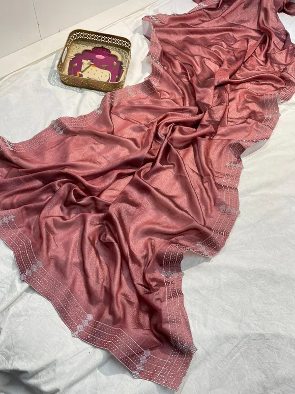 Dusty_Rose_Mulberry_Silk_Saree_Matching_Blouse_Piece_For_Women