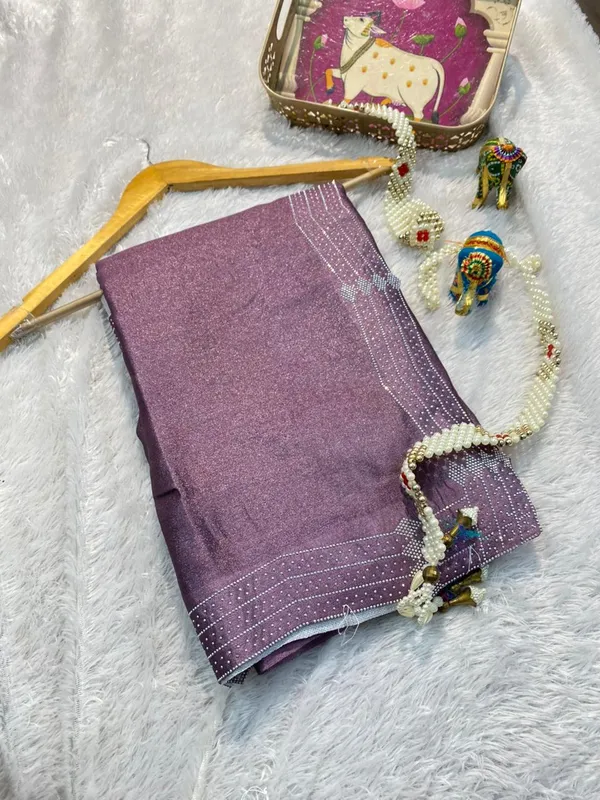 Mauve_Mulberry_Silk_Saree_Matching_Blouse_Piece_For_Women