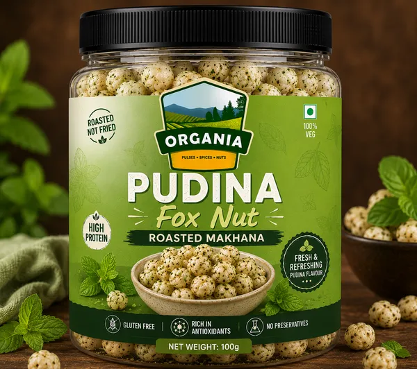 Pudina_Mint_Flavoured_Roasted_Makhana_Fox_Nuts