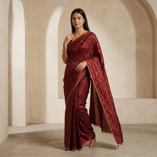 Maroon_Uppada_Pure_Handloom_Silk_Saree_For_Women