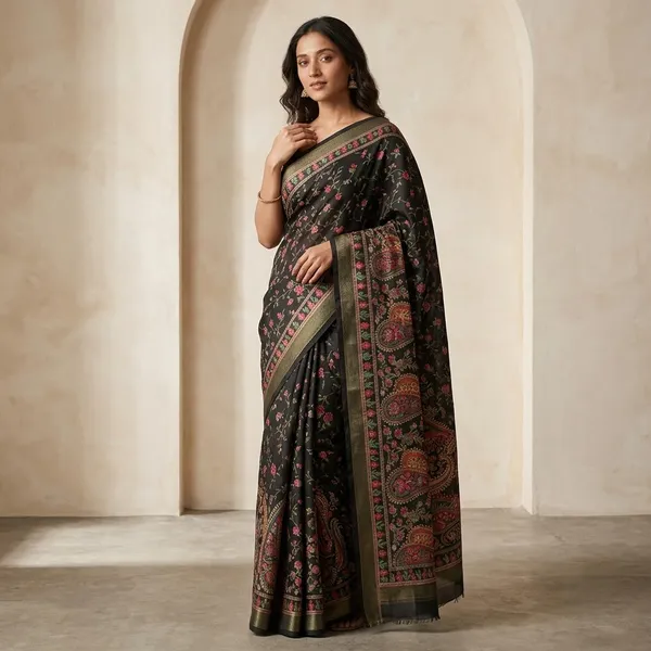 Black_Roman_Silk_Saree_For_Women