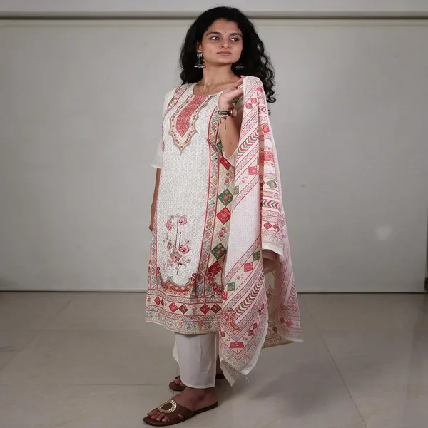 White_Chikankari_Straight_3_Piece_Salwar_Suit_For_Women