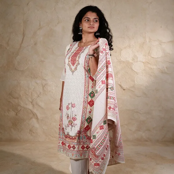 White_Chikankari_Straight_3_Piece_Salwar_Suit_For_Women
