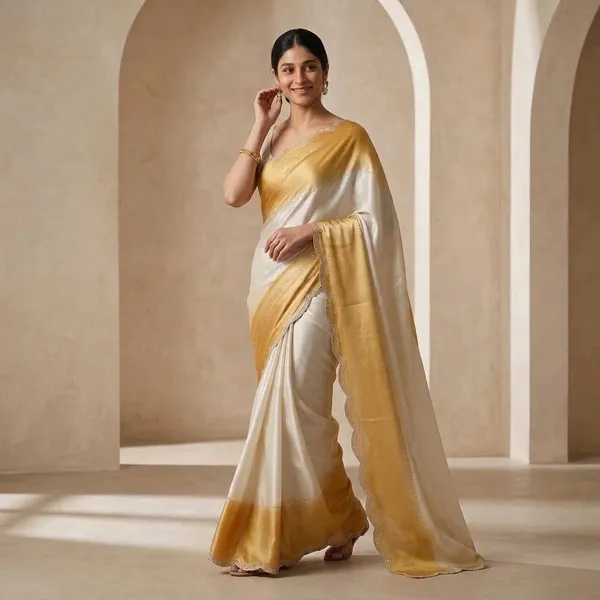 White_Tie_And_Dye_Silk_Saree_For_Women