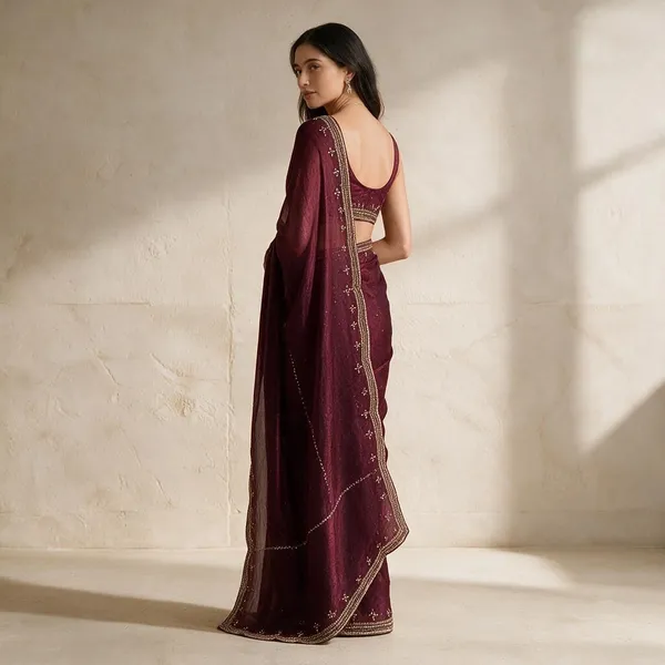 Maroon_Fendi_Silk_Saree_For_Women