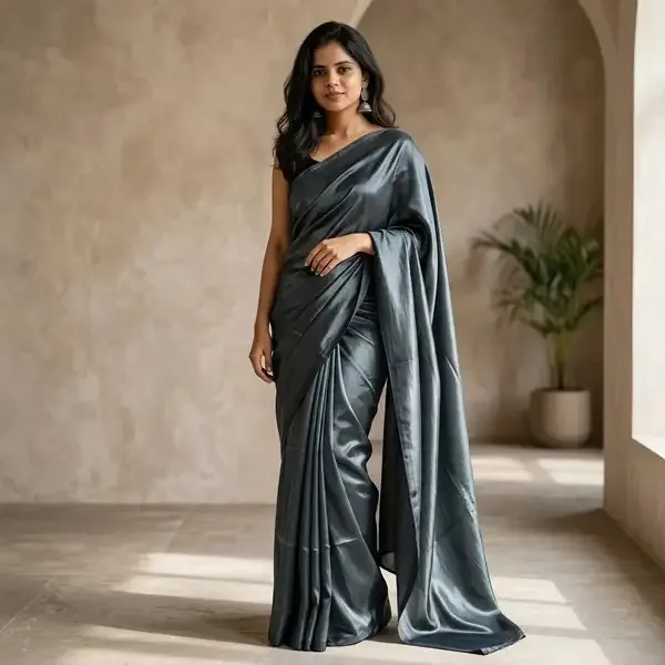Grey_Handloom_Mangalagiri_Pattu_Gap_Border_Saree_For_Women