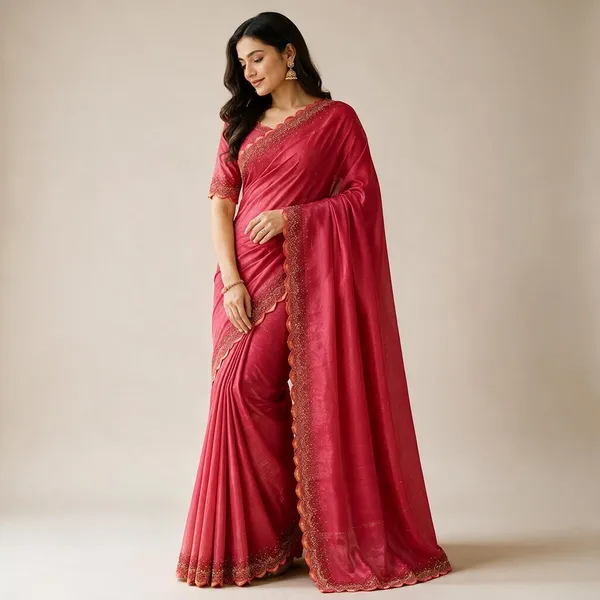 Red_Fendi_Silk_Saree_For_Women