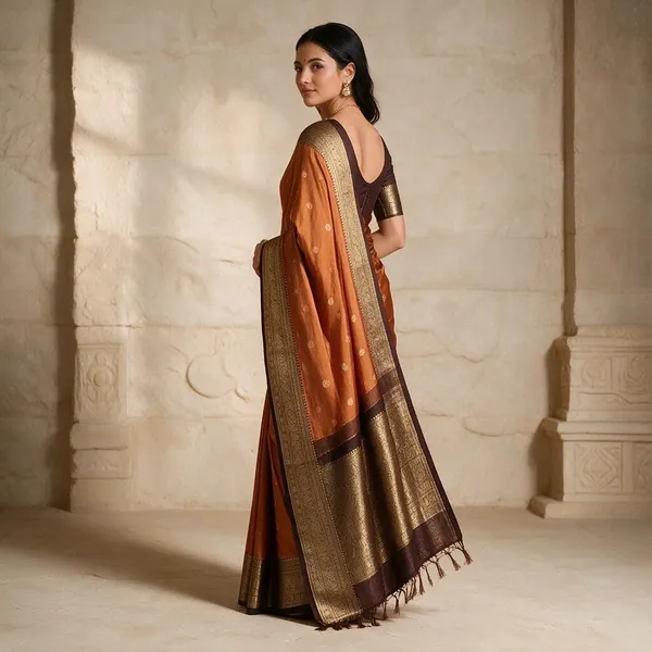 Rust_1_Gram_Pure_Kanchi_Pattu_Handloom_Saree_Saree_For_Women