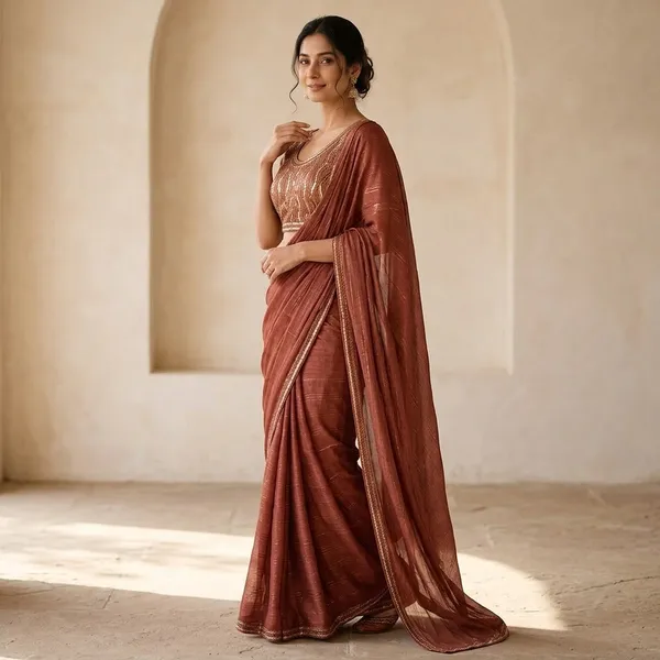 Multicolor_Jimmy_Choo_Saree_For_Women