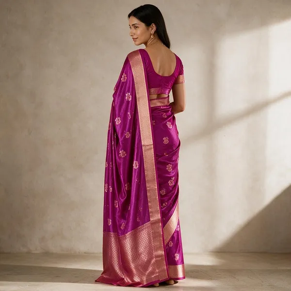 Magenta_Handloom_Uppada_Silk_With_60_Running_Motifs_Saree_For_Women