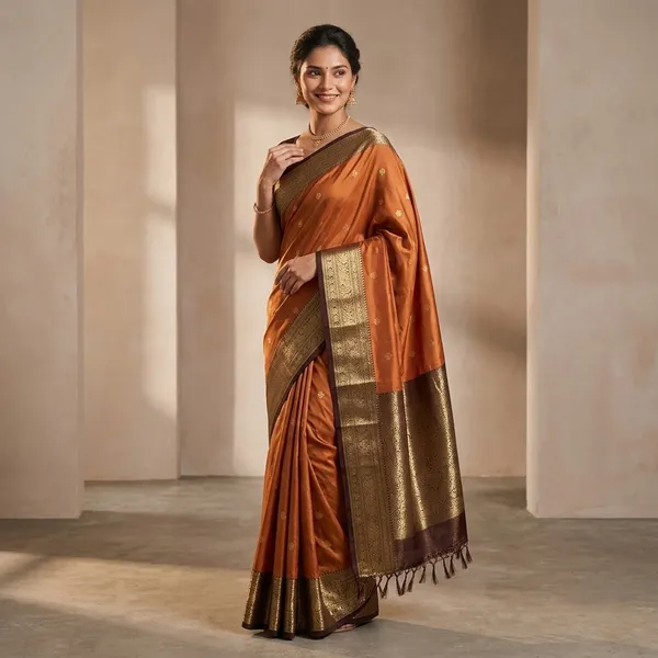 Rust_1_Gram_Pure_Kanchi_Pattu_Handloom_Saree_Saree_For_Women